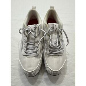 NEW Mizuno Sweep 6 White Softball Cleats Women Size 6.5